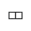 Рамка пластиковая Voltum S70 на 2 поста, (графит)