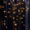 Св/д гирлянда Feron CL23 бахрома 5,3м*0,7м + 3м 230V 2700К, эффектом стробов, прозр.шнур