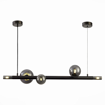 Светильник подвесной Черный/Дымчатый G9 5*5Вт SL1509.403.05 ST LUCE