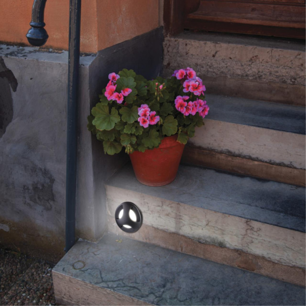 Подсветка ступеней IP65 LED 4000K 3W 220V SCALA черный NOVOTECH