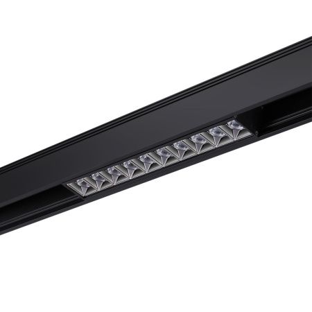Трековый св-к для низков.шинопровода IP20 LED 4000K 20W 48V KIT черный NOVOTECH