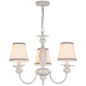 Люстра подвесная Белый/Бежевый E14 3*40Вт 313-003-03 VELANTE