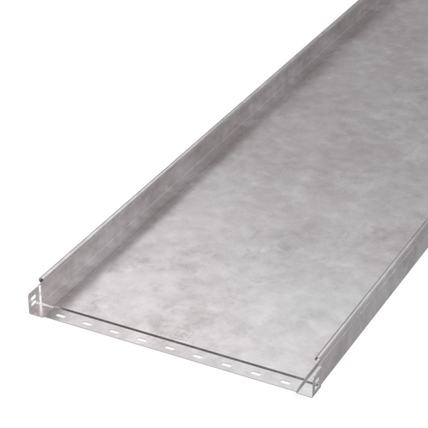 Лоток неперфорированный Стандарт HDZ 500х50х3000 (1,0 мм) (6 м/уп) Промрукав