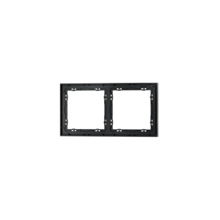 Рамка пластиковая Voltum S70 на 2 поста, (графит)