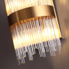 Бра G9 4*33W 220V FOCCO бронзовый/стекло/прозрачный ODEON LIGHT
