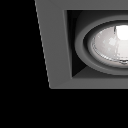 Встраиваемый светильник 1*GU10 50Вт Серебро IP20 Metal Modern DL008-2-01-S Technical