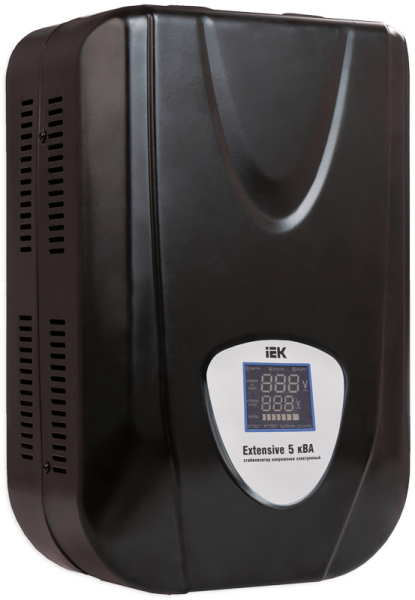 Стабилизатор напряжения настенный EXTENSIVE 5кВА IEK