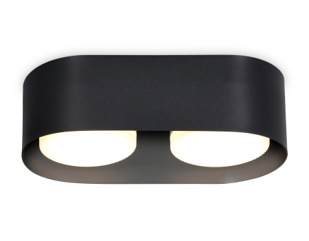 Светильник накладной TN70821/2 BK черный GX53/2 max 12W 200*100*60 Ambrella Light