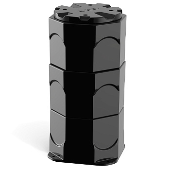 Пластиковый колодец КС Микро H790 (H=790 мм, d=378 мм, Dкр=355 мм) Промрукав