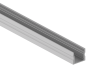 Donel Накладной алюминиевый профиль, 17,2х14,5х3000. Цвет: Анодированное серебро,Серия:DN8ALE