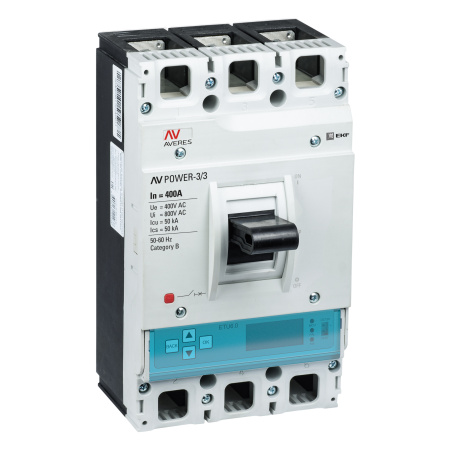 Выключатель автоматический ВА AV POWER-3/3 400А 50кА ETU6.0
