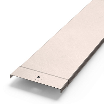 Крышка лотка INOX (AISI 409) 100х3000 (24 м/уп) Промрукав