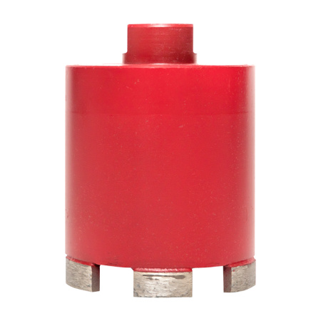 Коронка алмазная для дрелей с микроударом (верхнее пылеудаление) DCH-72MHS Micro Hit Laser M16 Professional EKF