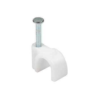 Скоба крепежная круглая (7мм) (50шт) PROxima EKF