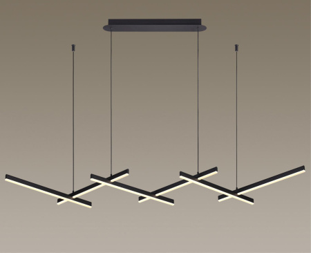 Подвесной св-к LED 4000K 85W 220V RUDY черный/металл ODEON LIGHT