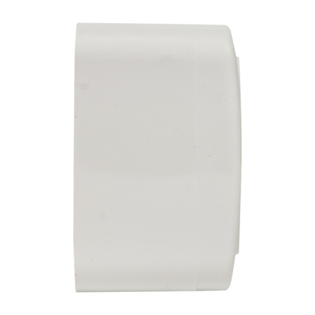 Минск Розетка 2-местная ОП 16А с заземлением белая Basic EKF