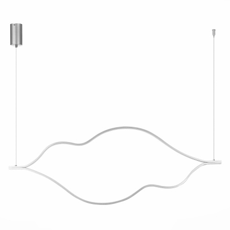 Светильник подвесной Никель/Белый LED 1*65Вт 4000К SL6106.103.65 ST LUCE
