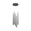 Подвесной светильник 5*LED 30Вт Черный IP20 Cascade MOD132PL-L28BK2 Maytoni