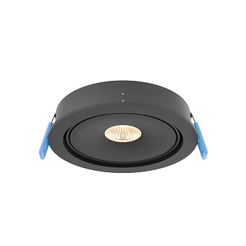 Встраиваемый светильник LED 9Вт Черный IP20 Downlight DL060-9W3-4-6K-B Technical Maytoni