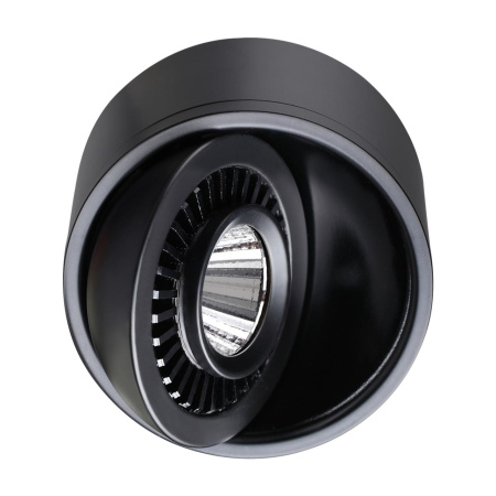 Св-к накл.св/д IP20 LED 9W 770Лм 4000K 220V GESSO черный NOVOTECH