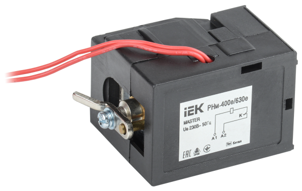 Расцепитель независимый РНм-400е/630е (РНм-39) 220В для ВА88-39 MASTER с электронным расцепителем IE Расцепитель независимый РНм-400е/630е (РНм-39) 220В для ВА88-39 MASTER с электронным расцепителем IE