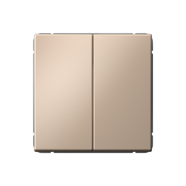 ARTGALLERY 2-клавишный ВЫКЛЮЧАТЕЛЬ КНОПОЧНЫЙ, сх.2, 10А, механизм, ПЕСОЧНЫЙ Systeme Electric