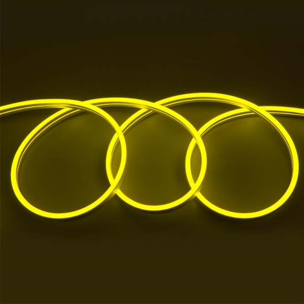 Лента "Гибкий Неон" желтый GLS-2835-120-9.6-12-NL-IP67-Y катушка 50м General