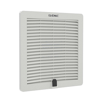 Вентиляционная решетка с фильтром RF 252x252 мм, IP54 DKC