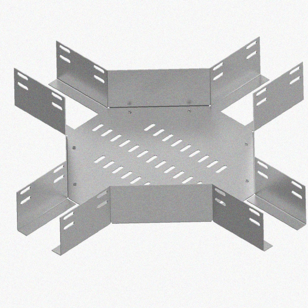 Лоток крестообразный глухой КМГ 100х100 УХЛ1, горячее цинкование S1,5