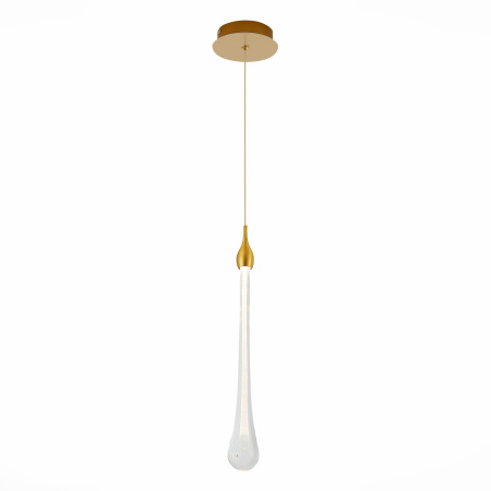 Светильник подвесной Золотистый/Прозрачный LED 1*3Вт 4000К SL6103.203.01 ST LUCE