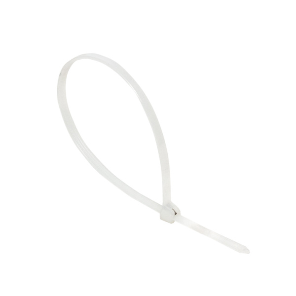 Хомут нейлоновый со стальным зубом (б), 4x200 (100шт) PROxima EKF