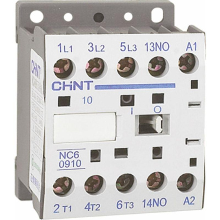 Контактор NC6-0910 9А 230В 50Гц 1НО (CHINT)