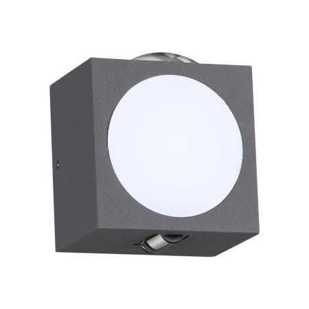 Ландшафтный настенный св-к IP54 LED 4000K 8W 85-265V CALLE темно-серый D NOVOTECH
