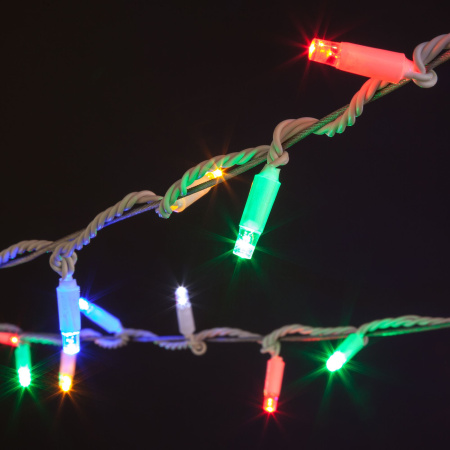 Гирлянда нить с мерцанием 20м IP65 (400-102 мульти) Eurosvet