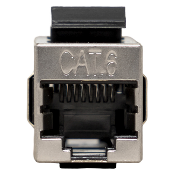 Адаптер проходной TERACOM PRO Cat,6 экранированный RJ45-RJ45 тип Keystone EKF