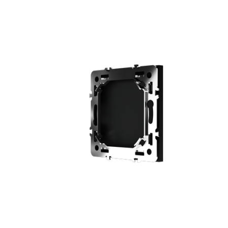 Заглушка Voltum S70 с суппортом, (черный матовый)