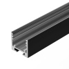 Профиль SL-LINE-2522-2500 BLACK Алюминий Arlight
