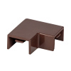 Поворот 90 гр, (15х10) (4 шт) темное дерево EKF-Plast