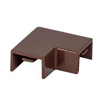 Поворот 90 гр, (15х10) (4 шт) темное дерево EKF-Plast