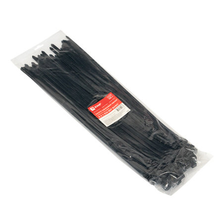 Хомут нейлоновый черный (8,2х500) (100шт) Basic EKF