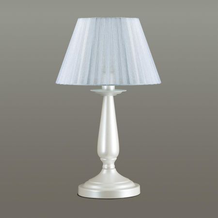 Настольная лампа E14 1*60W 220V HAYLEY белый LUMION