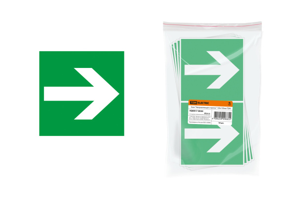 Знак "Направляющая стрелка" 150х150мм TDM Знак "Направляющая стрелка" 150х150мм TDM