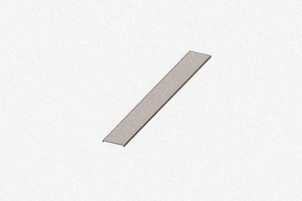 Крышка лотка КЛ 80 УХЛ1, горячее цинкование, S0,8