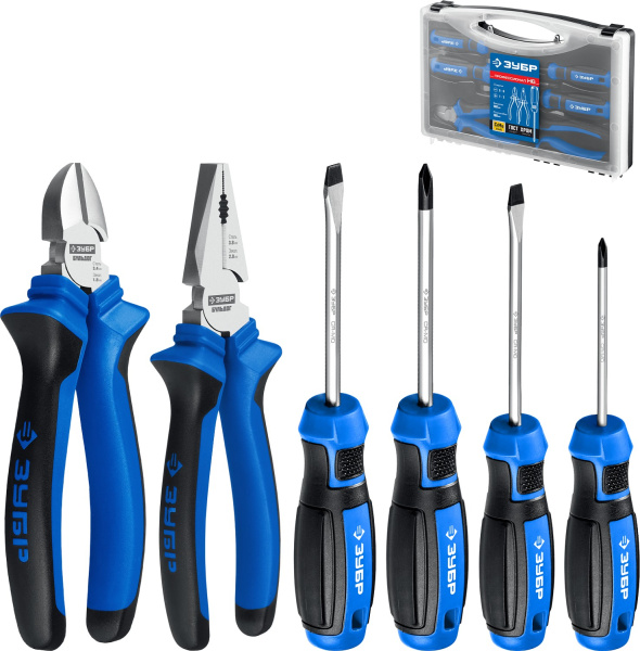 Профессионал-Н6 набор слесарных инструментов 6 шт (B) ЗУБР