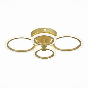 Светильник потолочный Золотистый/Белый LED 1*72Вт 3000-6000К SLE500522-04 EVOLED