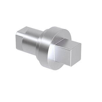 Личинка замка, для малой ручки, под ключ квадратного профиля 7мм DKC