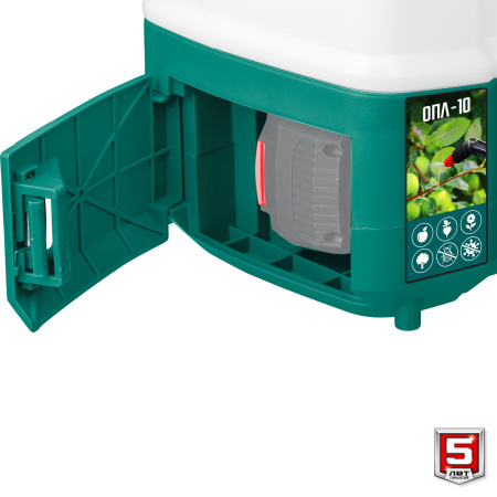 10 л бак, без АКБ, опрыскиватель аккумуляторный, Li-Ion 18В ЗУБР