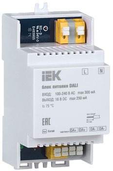 Блок питания DALI 250мА на DIN-рейку IEK
