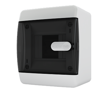 Щит навесной ЩРН-П 4 модуля черная крышка IP41 CNK 40-04-1 Tekfor