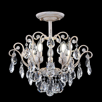 Люстра 5*E14 40Вт Белый с Золотом IP44 Veronica FR1002PL-05WG Freya